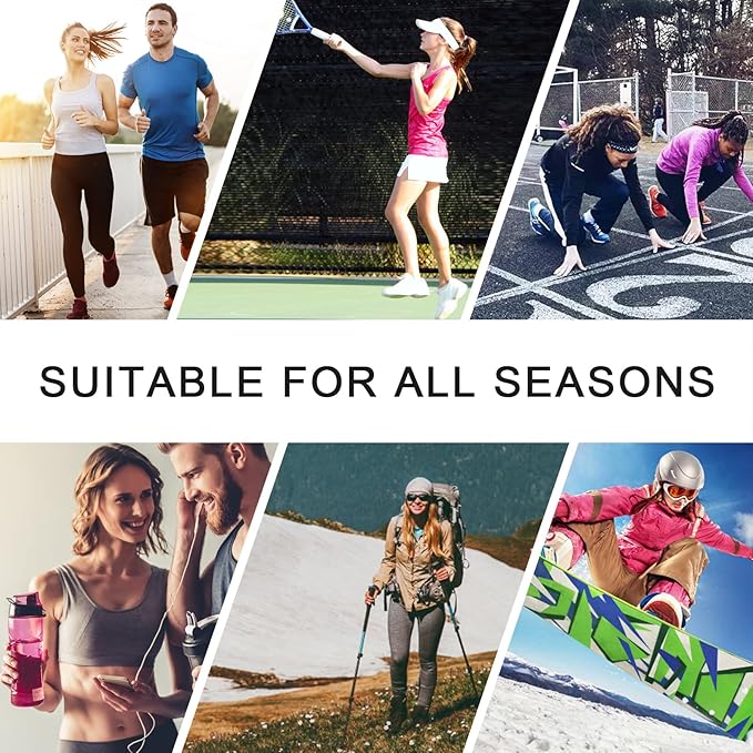 Heatuff Womens Low Cut Ankle Athletic Socks Cushioned Running Performance Breathable Tab Sock 6 Pack