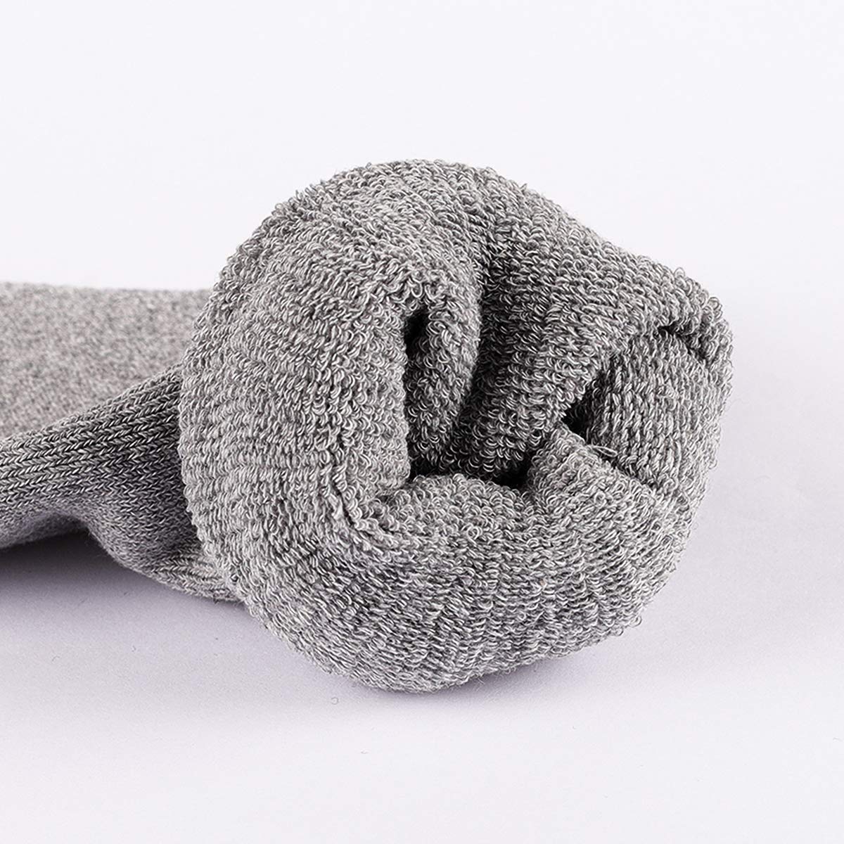 12 Pairs Men's Cotton Performance Athletic Crew Extra Heavy Cushion Socks